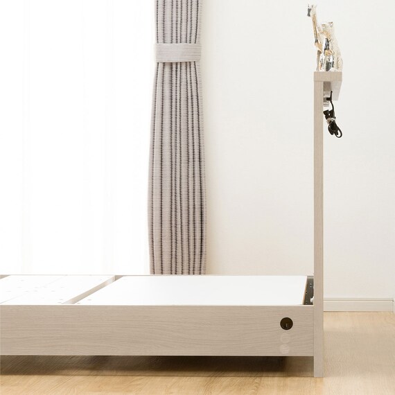 【非課税】電動シングルベッドフレーム + マットレスセット(NS002 ST GY/E2-04) 12枚目画像