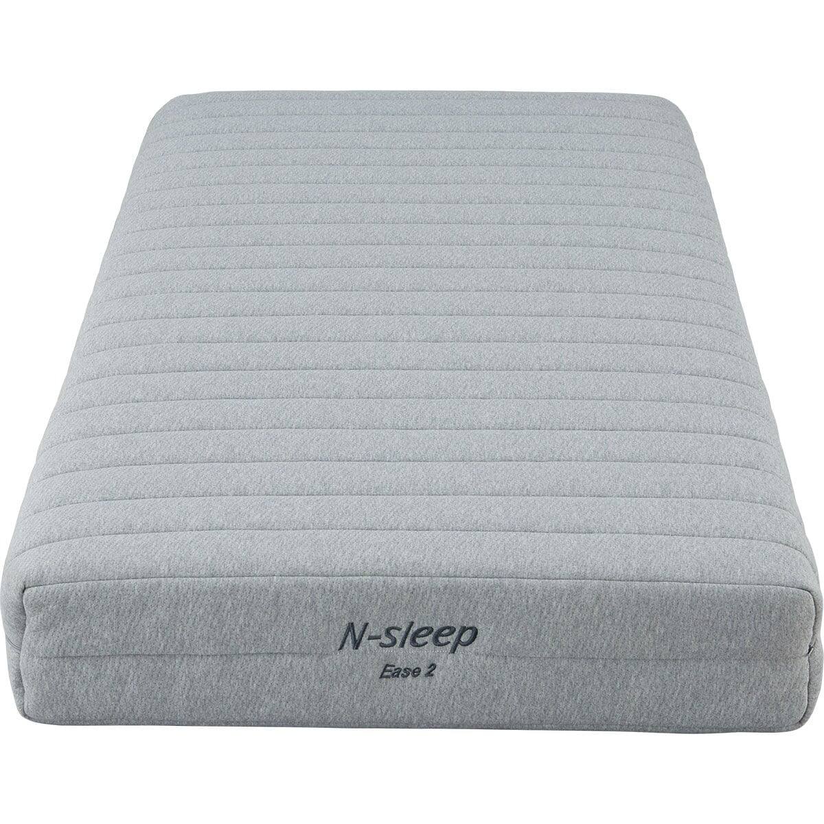 非課税】電動シングルベッドフレーム + マットレスセット(NS003 ST GY