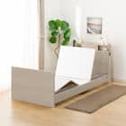 【非課税】電動シングルベッドフレーム + マットレスセット(NS004 ST GY/E2-04) 10枚目画像