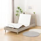 【非課税】電動シングルベッドフレーム + マットレスセット(NS002 LEG GY/E2-04) 10枚目画像