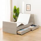 【非課税】電動シングルベッドフレーム + マットレスセット(NS001 DR GY/E2-04) 15枚目画像