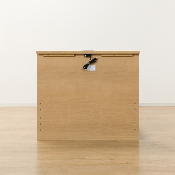 【非課税】電動シングルベッドフレーム(NS002 DR LBR) 10枚目画像