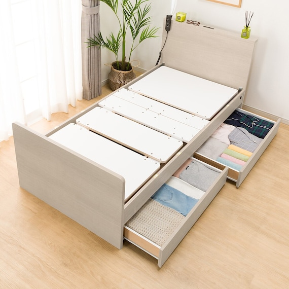 【非課税】電動シングルベッドフレーム + マットレスセット(NS002 DR GY/E2-04) 14枚目画像