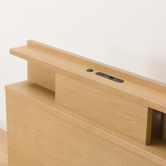 【非課税】電動シングルベッドフレーム(NS004 DR LBR) 12枚目画像