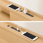 【非課税】電動シングルベッドフレーム(NS004 DR LBR) 13枚目画像