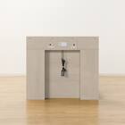 【非課税】電動シングルベッドフレーム + マットレスセット(NS004 DR GY/E2-04) 16枚目画像