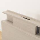 【非課税】電動シングルベッドフレーム + マットレスセット(NS004 DR GY/E2-04) 18枚目画像