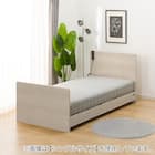 電動セミダブルベッドフレーム + マットレスセット(NS001 ST GY/E2-04) 12枚目画像