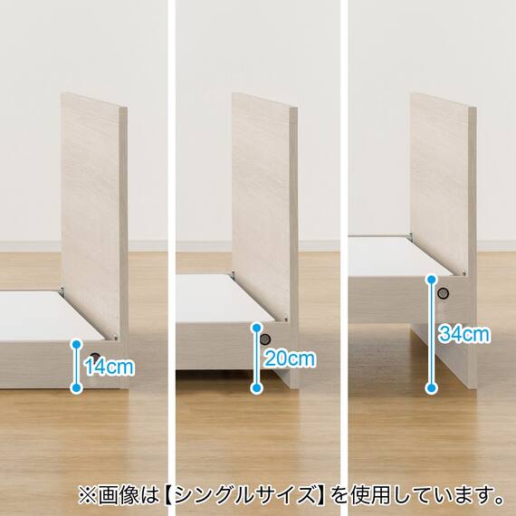 電動セミダブルベッドフレーム + マットレスセット(NS001 ST GY/E2-04) 18枚目画像