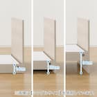 電動セミダブルベッドフレーム + マットレスセット(NS001 ST GY/E2-04) 18枚目画像