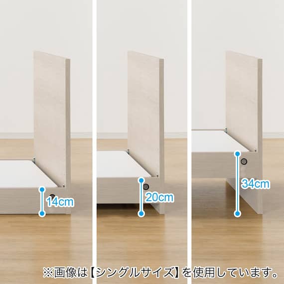 電動セミダブルベッドフレーム + マットレスセット(NS001 ST GY/E2-04) 18枚目画像