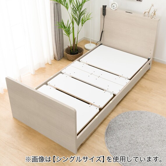 電動セミダブルベッドフレーム + マットレスセット(NS002 ST GY/E2-04) 11枚目画像