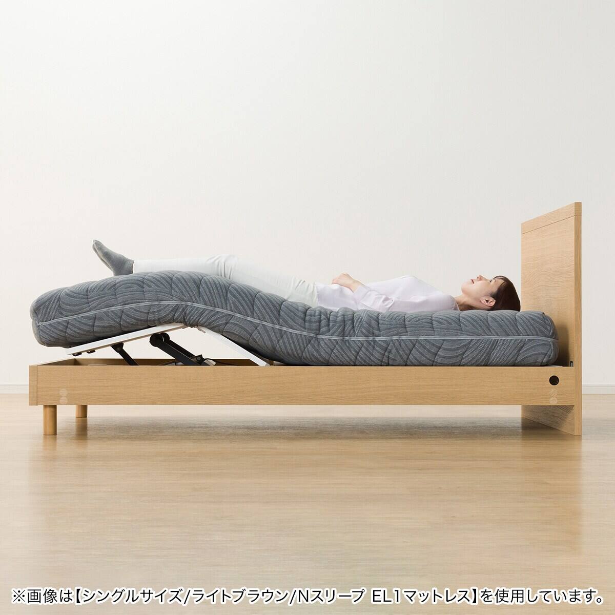 電動ベッド + マットレスセット セミダブル (NS001 LEG MBR / E2-04