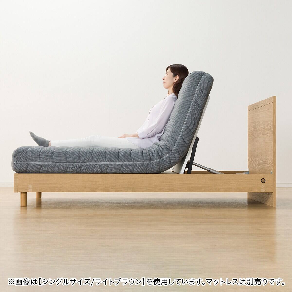 電動セミダブルベッドフレーム(NS001 LEG MBR) | ニトリネット【公式