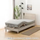 電動セミダブルベッドフレーム + マットレスセット(NS001 LEG GY/E2-04) 11枚目画像