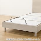 電動セミダブルベッドフレーム + マットレスセット(NS001 LEG GY/E2-04) 16枚目画像