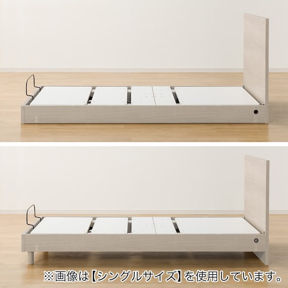 電動セミダブルベッドフレーム + マットレスセット(NS001 LEG GY/E3-05) 24枚目画像