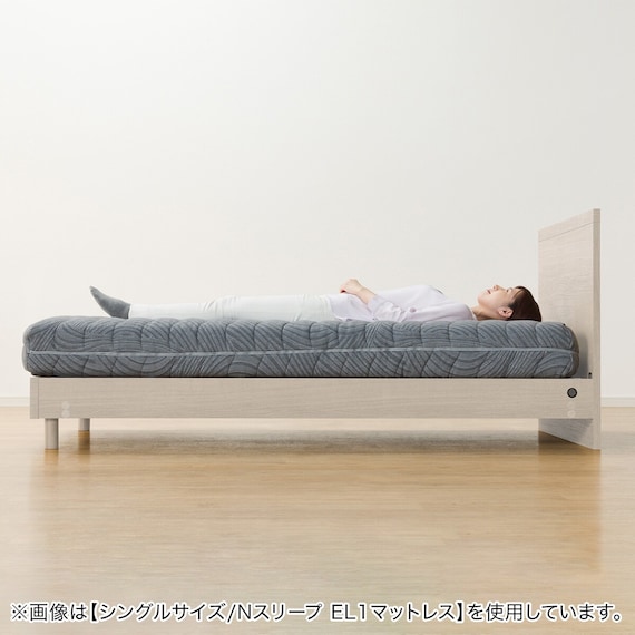 電動セミダブルベッドフレーム + マットレスセット(NS001 LEG GY/E3-05) 52枚目画像