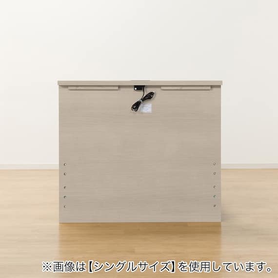 電動セミダブルベッドフレーム + マットレスセット(NS002 LEG GY/E2-04) 13枚目画像