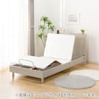 電動セミダブルベッドフレーム(NS002 LEG GY) 4枚目画像