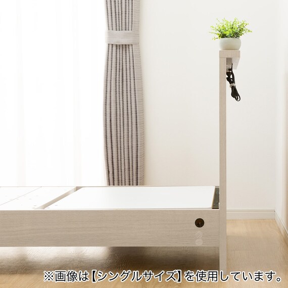 電動セミダブルベッドフレーム(NS002 LEG GY) 6枚目画像