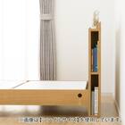 電動セミダブルベッドフレーム + マットレス + サイドガードセット(NS003 LEG LBR/E5-02) 12枚目画像