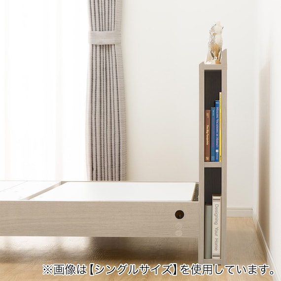 電動セミダブルベッドフレーム + マットレスセット(NS003 LEG GY/E2-04) 12枚目画像