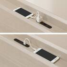 電動セミダブルベッドフレーム + マットレスセット(NS003 LEG GY/E2-04) 17枚目画像