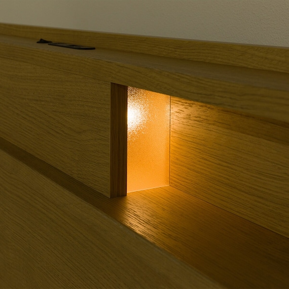 電動セミダブルベッドフレーム + マットレスセット(NS004 LEG LBR/E5-02) 16枚目画像