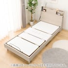 電動セミダブルベッドフレーム + マットレスセット(NS004 LEG GY/E2-04) 11枚目画像