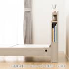 電動セミダブルベッドフレーム + マットレスセット(NS004 LEG GY/E2-04) 12枚目画像