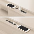 電動セミダブルベッドフレーム + マットレスセット(NS004 LEG GY/E2-04) 18枚目画像