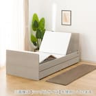 電動セミダブルベッドフレーム + マットレスセット(NS001 DR GY/E2-04) 14枚目画像