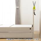 電動セミダブルベッドフレーム + マットレスセット(NS002 DR GY/E2-04) 15枚目画像