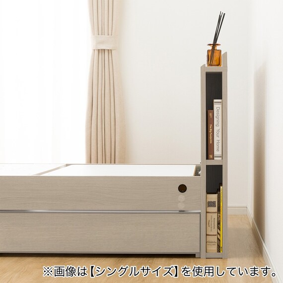 電動セミダブルベッドフレーム + マットレスセット(NS003 DR GY/E2-04) 15枚目画像