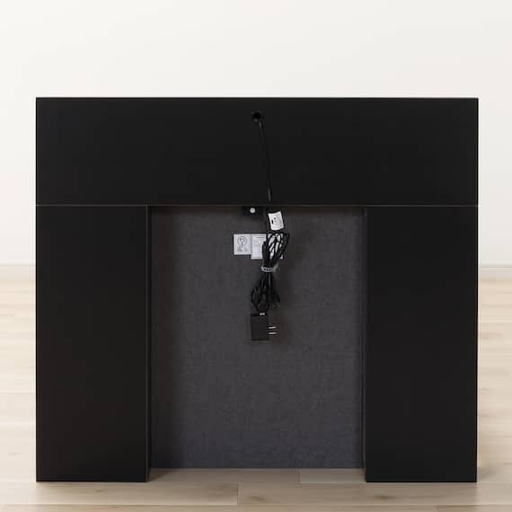 シングル 棚付きすのこベッドフレーム(NS-005 LEG/LOW すのこ GY2) 6枚目画像