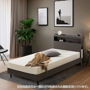 棚付きすのこベッドフレーム(NS-005 LEG/LOW すのこ)【期間限定価格:11/26~1/5まで】