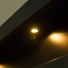 ダブル 棚付きすのこベッドフレームNS-005 LEG/LOW すのこ GY2) 8枚目画像