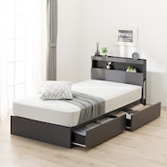 棚・ 収納付きベッドフレーム(NS-005 浅型 床板)【期間限定価格:11/26~1/5まで】