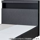 ダブル 棚・ 収納付きベッドフレーム(NS-005 浅型 床板 GY2) 16枚目画像