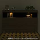 ダブル 棚付きすのこベッドフレームNS-005 LEG/LOW すのこ MBR) 13枚目画像