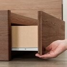 クイーン 棚・ 収納付きベッドフレーム(NS-005 浅型 床板 MBR) 14枚目画像