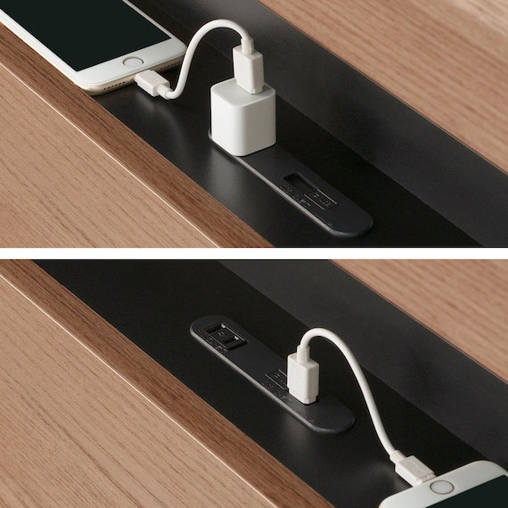 クイーン 棚・ 収納付きベッドフレーム(NS-005 浅型 床板 MBR) 14枚目画像