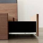 クイーン 棚・ 収納付きベッドフレーム(NS-005 浅型 床板 MBR) 17枚目画像