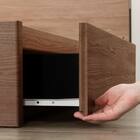 クイーン 棚・ 収納付きベッドフレーム(NS-005 浅型 床板 MBR) 18枚目画像