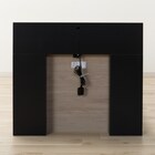 シングル 棚付きすのこベッドフレーム(NS-005 LEG/LOW すのこ GY) 3枚目画像