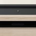 シングル 棚付きすのこベッドフレーム(NS-005 LEG/LOW すのこ GY) 9枚目画像