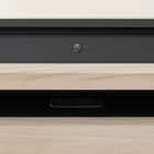 シングル 棚付きすのこベッドフレーム(NS-005 LEG/LOW すのこ GY) 9枚目画像