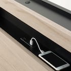 シングル 棚付きすのこベッドフレーム(NS-005 LEG/LOW すのこ GY) 11枚目画像