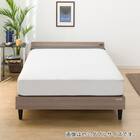 ダブル ロングになるベッドフレーム (LGS GY) 4枚目画像